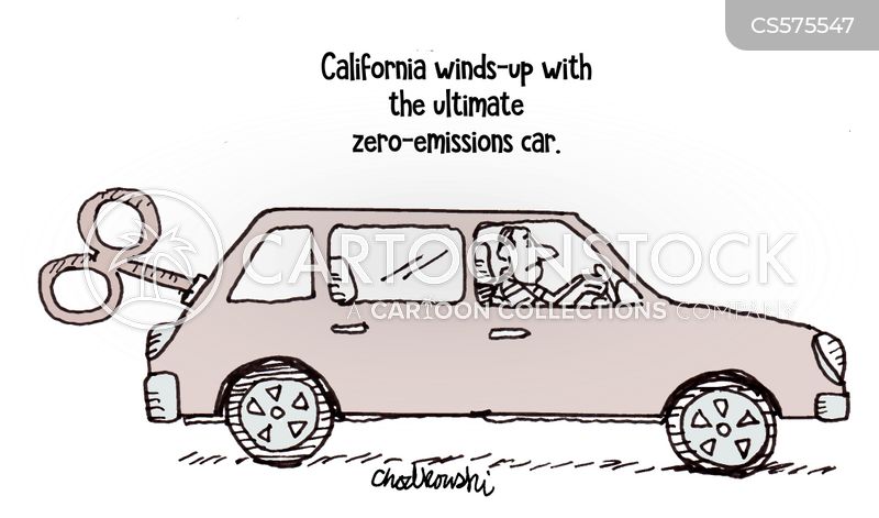 California winds-up with the ultimate zero-emissions car.